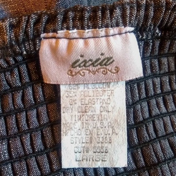 Modcloth Gray Asymmetrical Strapless Dress - Picture 4 of 4